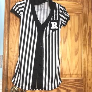 Referee Halloween dress/ shirt